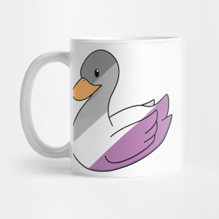 Pastel Asexual Duck Mug